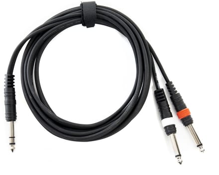 MUSIC STORE Insertkabel 3m jack - Insert kabel