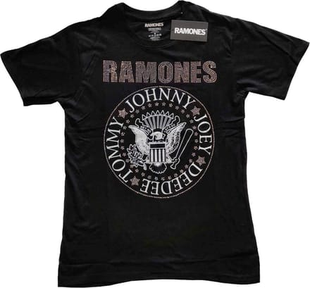 Ramones - Presidential Seal Kinder Tshirt - Kids tm 2 jaar - Zwart