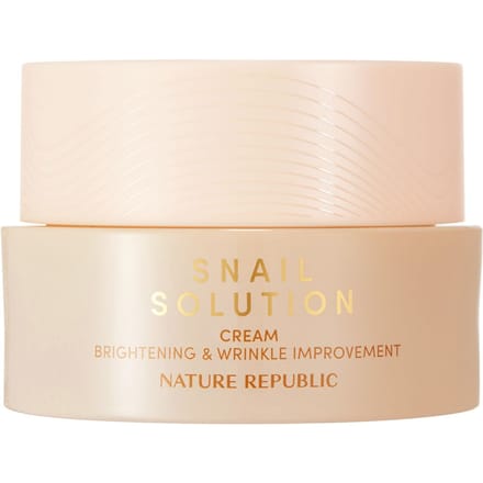 Nature Republic Snail Solution Crème 52ml (3 Opties) 1PCS beige