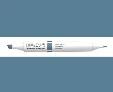 Winsor & Newton Pigment Marker Cool Grey 4 0202/158