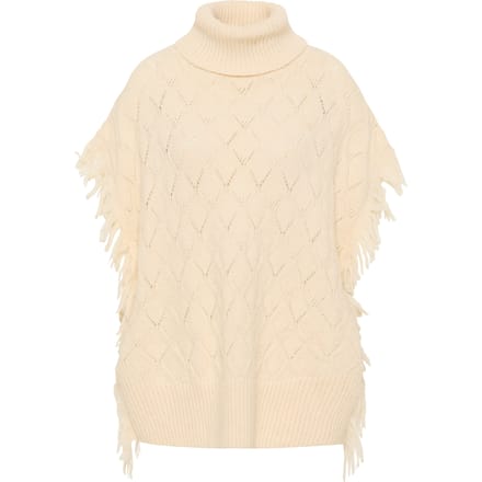 IZIA gebreide poncho gaya