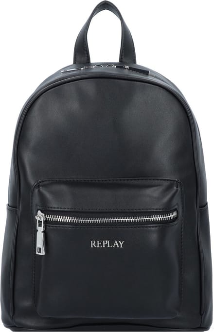 REPLAY Rugzak Backpack Black Zwart