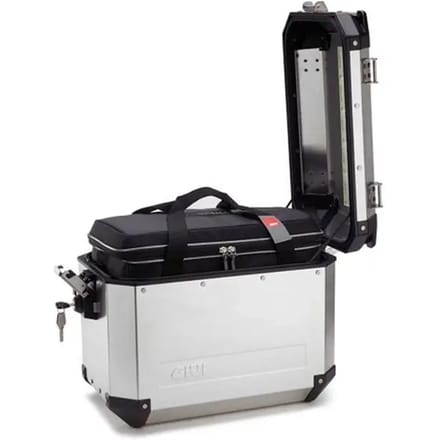 Motorfiets koffer Givi Trekker Outback Monokey Cam-Side 48 L gauche