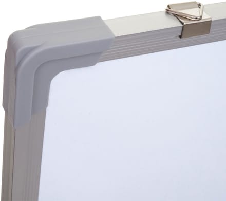 Whiteboard MCW-C84, magnetisch memobord prikbord, incl. accessoires ~ 40x30cm