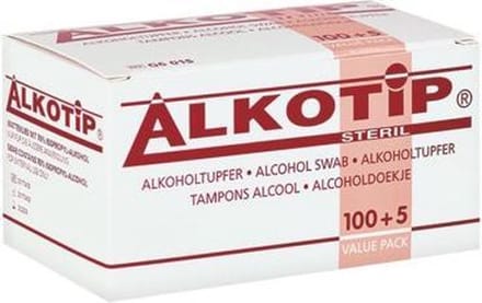 Alcoholdoekje Alkotip 100+5