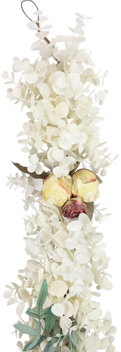 Decoratieve slinger plantenslinger eucalyptus kunstrozen droge look 17