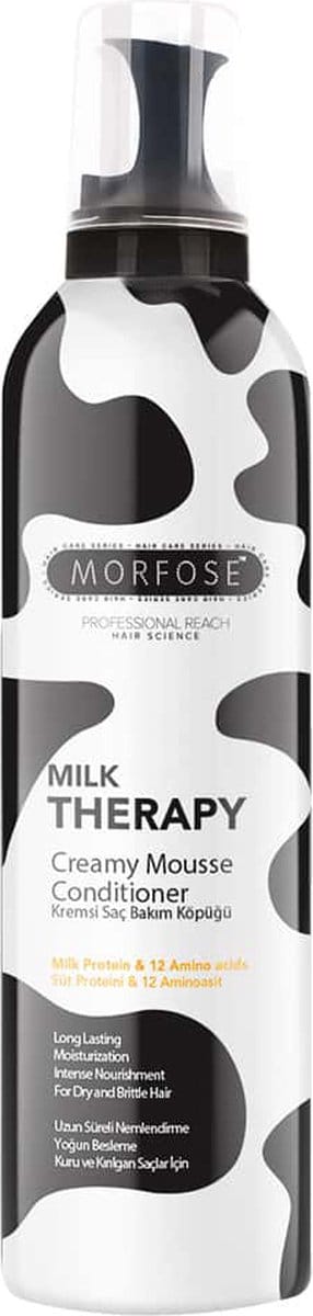 Morfose - Professional Reach Milk Therapy Creams Mousse Conditioner 200Ml Milk Conditioner