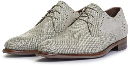 Floris Van Bommel Sfm-30361 De Stapper Nette schoenen - Veterschoenen - Heren - Grijs - Maat 46