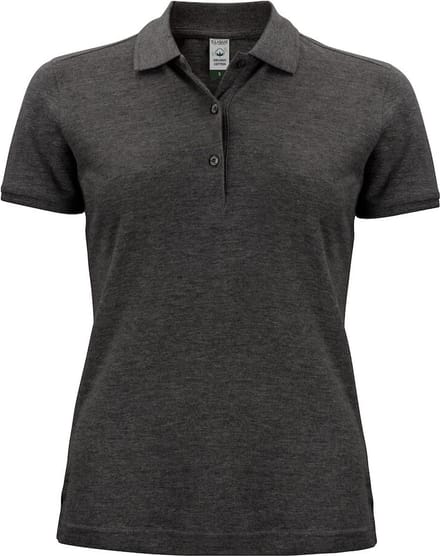 Clique Classic OC Polo Women 028265 - Antraciet - M