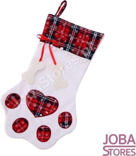Mega Kerst Sok Poot Rood (46x28cm)