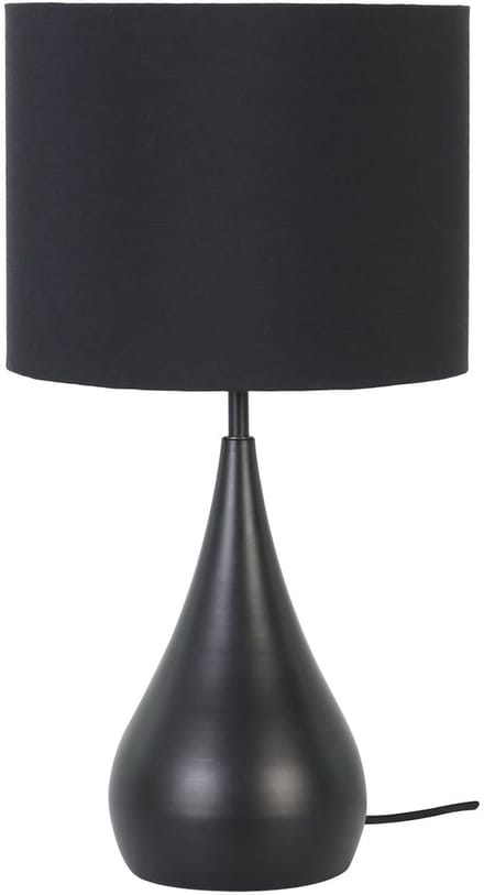 Light & Living Tafellamp Svante - Zwart - Ø28cm - Modern