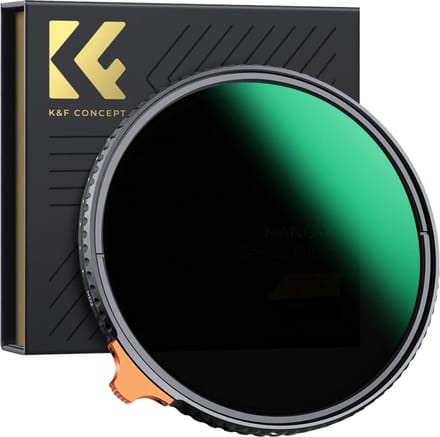 K&F Concept 77mm ND2-400 Nano-X MRC HD variabel grijsfilter ND filter 2 - 8 stops