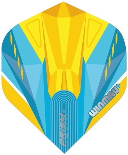 Winmau Prism Delta Blue & Yellow