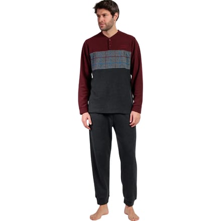 Trainingspak Admas Pyjama broek polo lange mouwen Royals