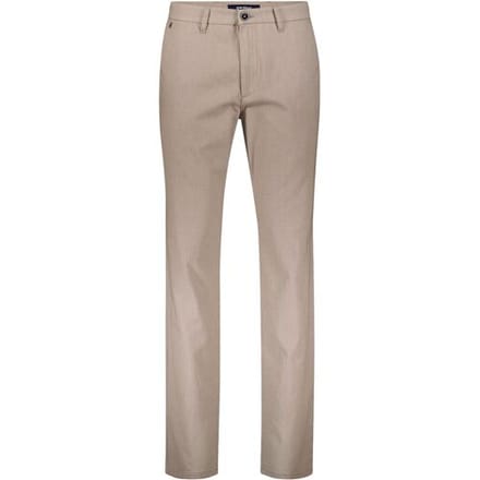 Gardeur Broek Bono Business Hero Fine Texture Pattern Wool Look Cotton Stretch Camel / male