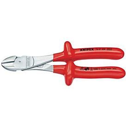 Vermogen diagonaalschaar L.250mm VDE Form 0 gedompeld geïsoleerd KNIPEX