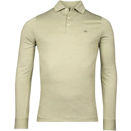 Baileys Polo Subtle Two-Tone Oxford Long Sleeve Appel / male