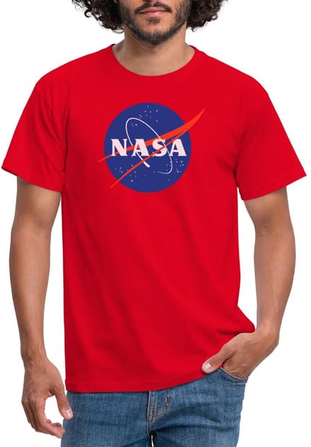 NASA klassiek logo T-Shirt Heren