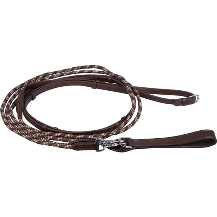 Qhp Slofteugels Biothane Bruin - paard