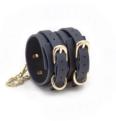 NS Novelties - Bondage Couture Ankle Cuff - Bondage / SM Cuffs Blauw