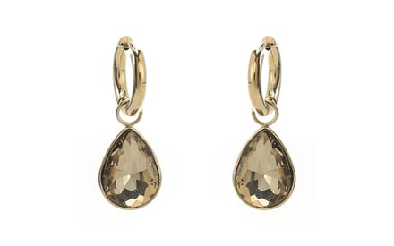 Oorbellen Ruth - Golden - Romance - Stainless Steel - Klassiek