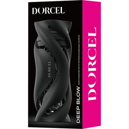 Dorcel - Deep Blow - Masturbator Met Sleeve - Zwart