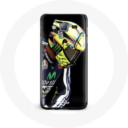 Case voor Samsung Galaxy J7 Valentino Rossi motorfietssnelheidsbestuurder