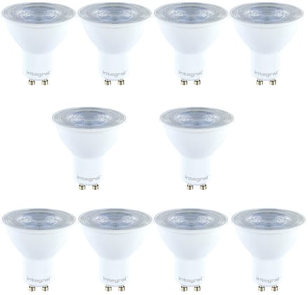 Integral LED - GU10 LED spot - 3.6 watt - 2700K extra warm wit - 345 lumen - niet dimbaar 10 pack