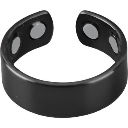 Verstelbare magneetring, unisex, voor dames en heren, zwart black