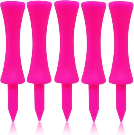 Golf Tees Plastic - Golf Accessoires - Golf Training - Onbreekbaar Duurzaam Materiaal - 100 Stuks - Gemengde Kleuren