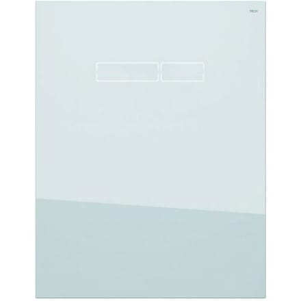 Bedieningsplaat Tece met Elektronische sen-Touch Bediening Glas Wit