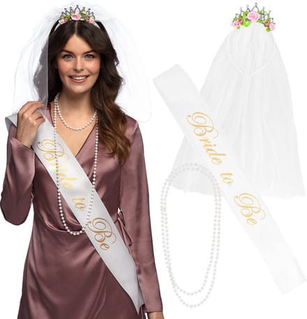 Boland - Set Bruid - Volwassenen - Vrouwen - -
