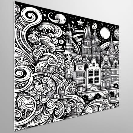 Kunstprint | Wanddecoratie | Forex | 60 × 60 cm