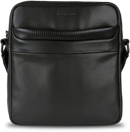 bugatti schoudertas Joel Crossbody Bag Black zwart