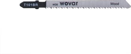 Wovar Decoupeerzaagbladen 101BR Hout Omgekeerde vertanding | Set 5 Stuks | Decoupeerzaagjes