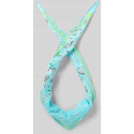 Doek met zijde-aandeel en paisleymotief model 'Rombous'