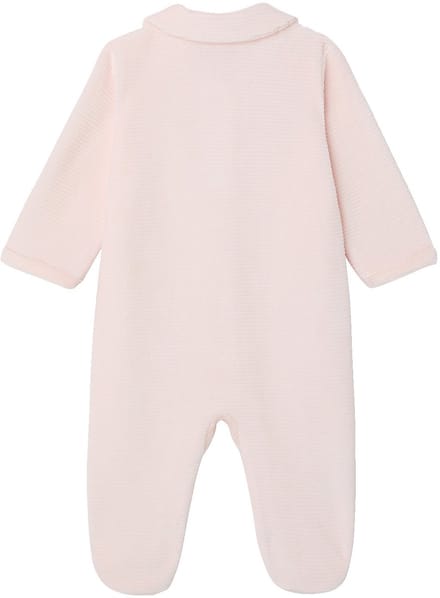 Vertbaudet Set van 2 geribd fluwelen babyslaappakjes met opening voor
