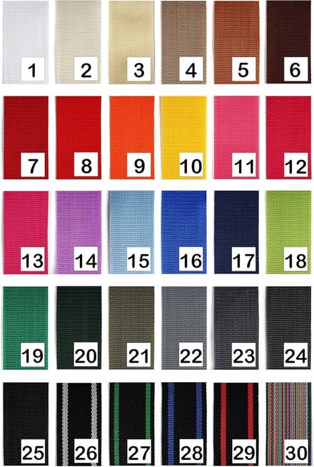Webbing Band - Polypropyleen Band - Tassen Maken - Hoge Treksterkte - 4 Meter - Pastel Blauw