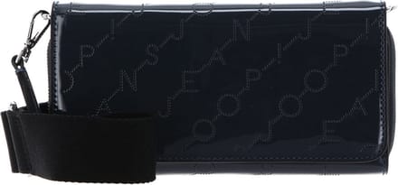 JOOP! schoudertas portemonnee Grafico Lustro Leyli Purse LH9F Darkgrey grijs