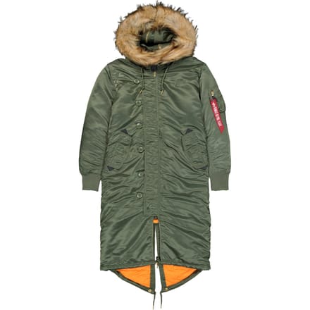 Damesparka Alpha Industries Long Fishtail