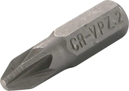 SW-staal PB/8-3 schroefdraaibit, 8 mm kruis