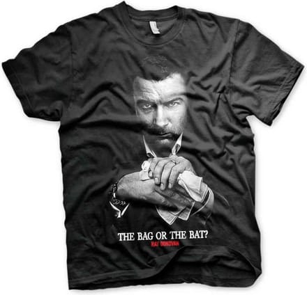 Ray Donovan Heren Tshirt -S- The Bag Or The Bat Zwart