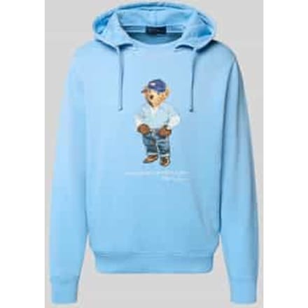 regular fit hoodie van katoenmix