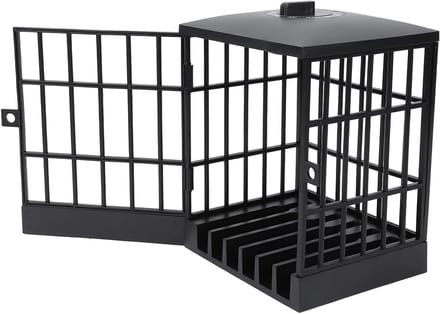 Telefoon Kluis - Gevangenis Box - Schermtijd Beheersen - Met Timer - 6 Telefoons - Zwart