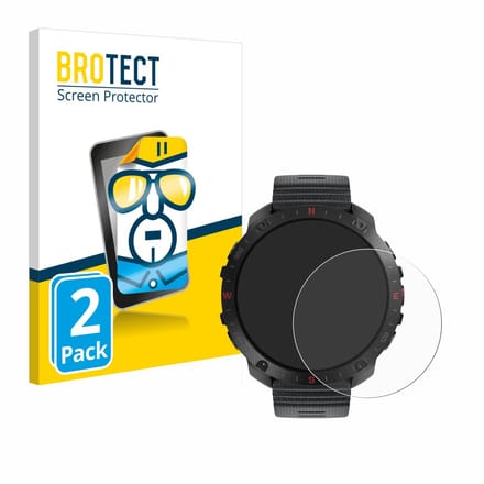 BROTECT - Screenprotector voor Polar Grit X2 Pro - Folie Beschermfolie transparant 2 Stuks