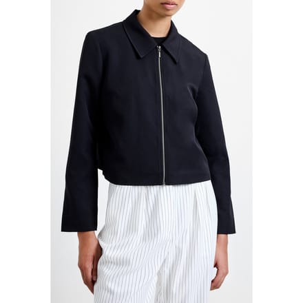 French Connection Zip Through Jacket Black Taglia: M | Giacche Outlet | Donna | Nero