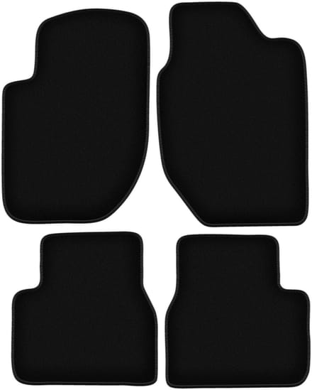 BASIC zwarte veloursmatten voor: Land Rover Freelander I SUV (1996-2006)