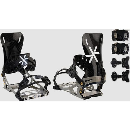 Karakoram X-Carbon + Split Interface 2027 Splitboard Bindingen zwart