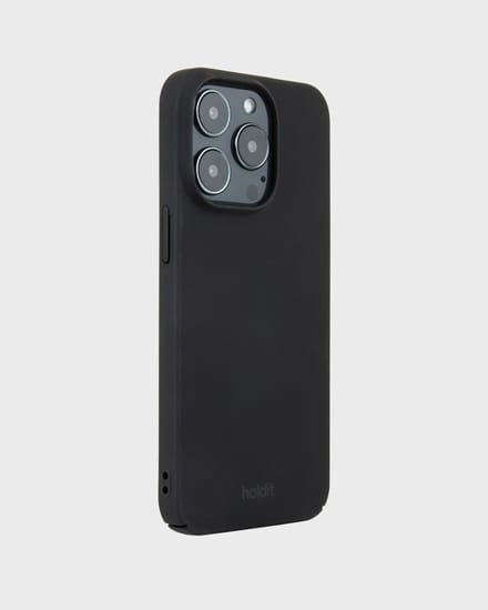 Holdit Slim Case voor de Apple iPhone 15 Pro - Zwart
