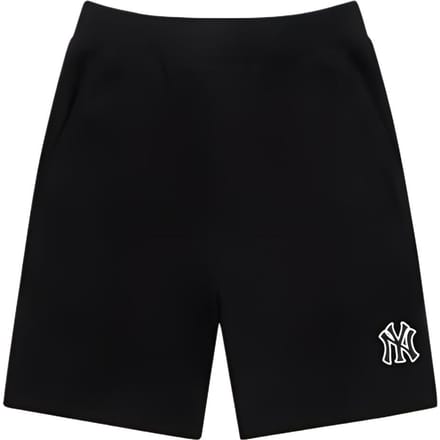 MLB Basic New York Yankees Logo Losse Casual Sportshorts Unisex shorts Zwart 31SP02131-50L S black